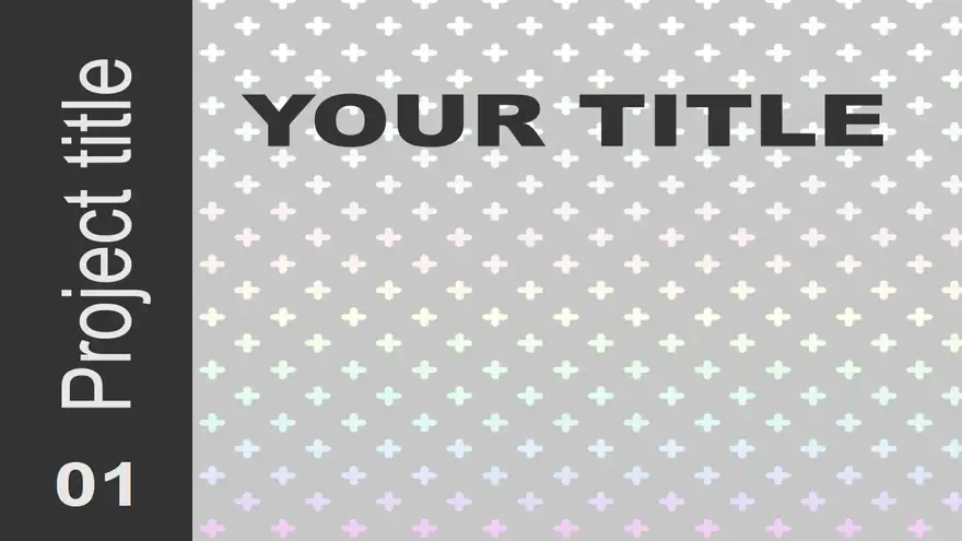 Silver Stars Template