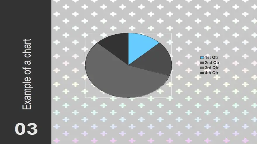 Silver Stars Template