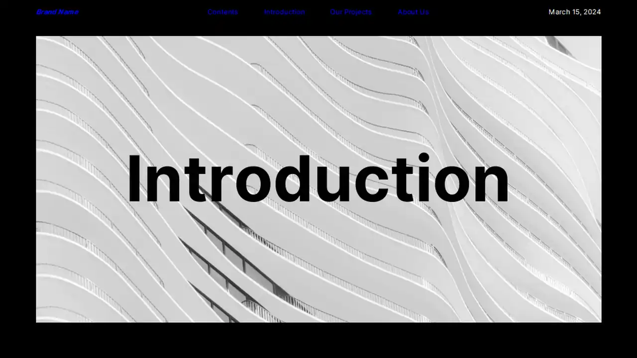 Simple Engineering Project Proposal Slides