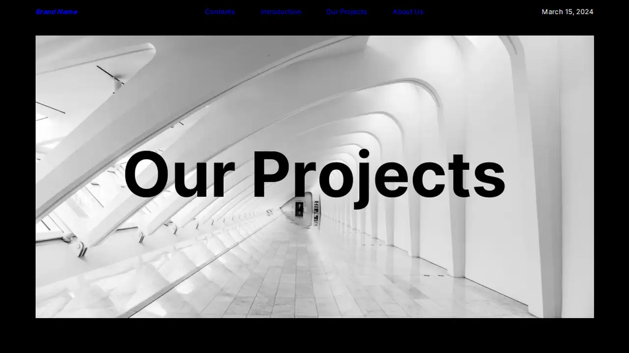 Simple Engineering Project Proposal Slides