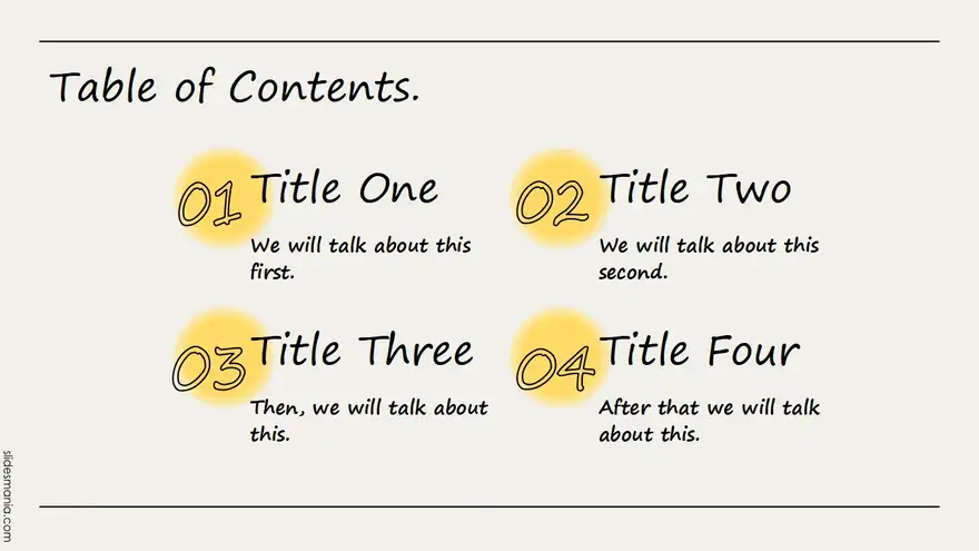 Simple & Professional free template for canva, powerpoint and google slides.