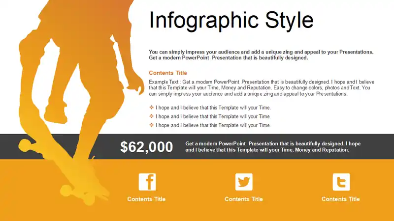Skateboard Jump PowerPoint Templates