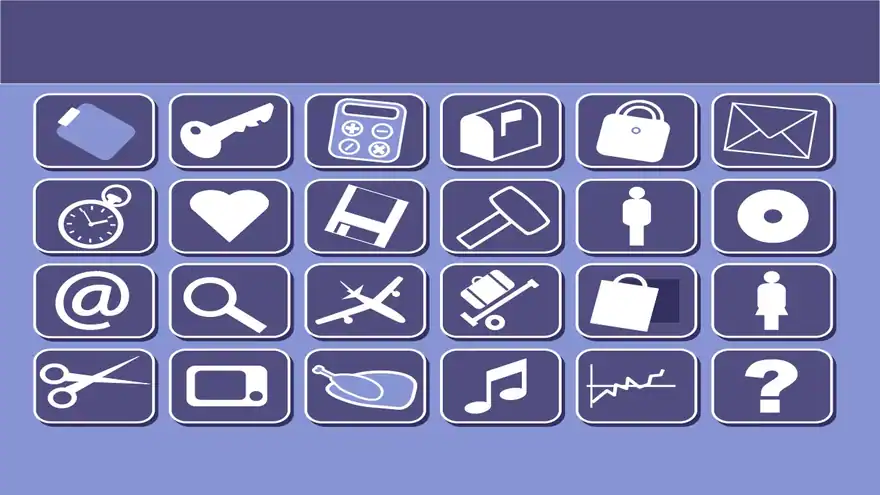 Small Icons Purple