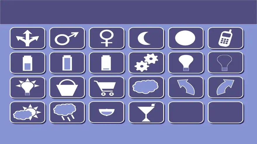 Small Icons Purple