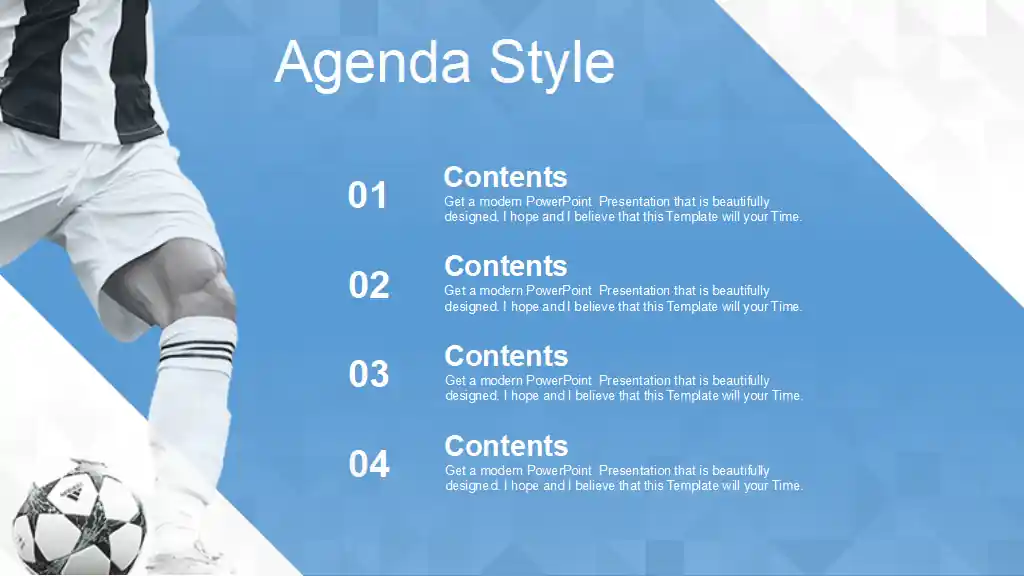 Soccer Sports PowerPoint Templates