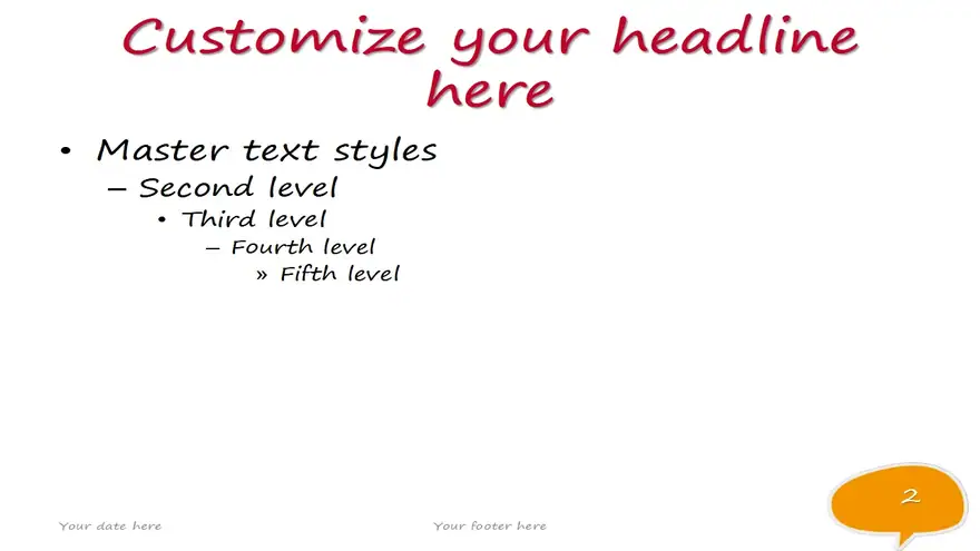 Speech Bubbles – Free Template for PowerPoint and Impress