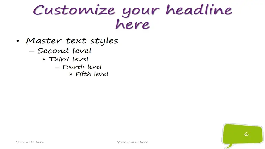 Speech Bubbles – Free Template for PowerPoint and Impress