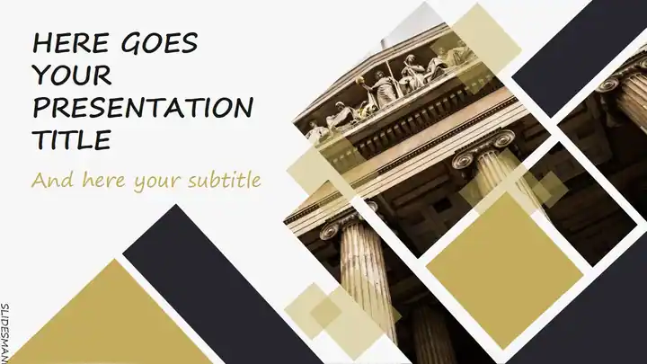 Spelman Free Template for Google Slides or PowerPoint Presentations