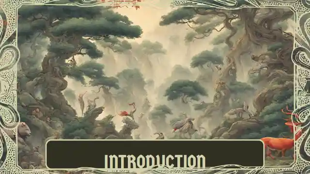 Tarot Card Style Asian Forests Mythology Slides