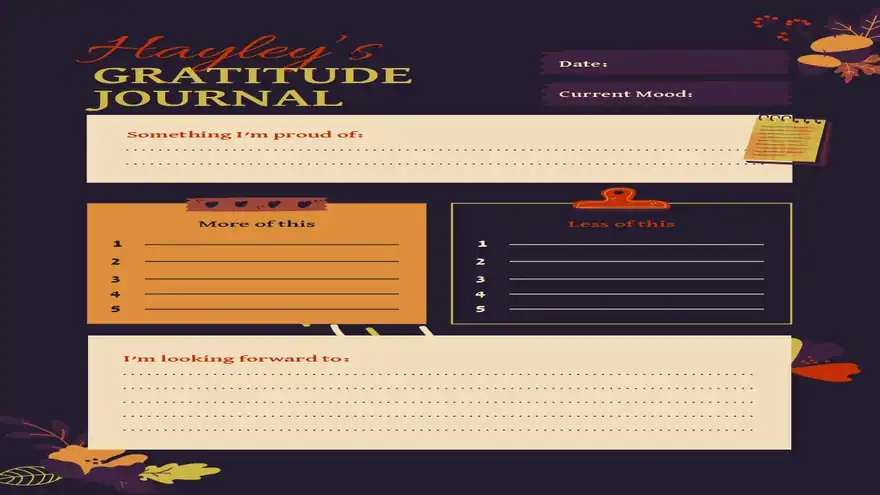 Thanksgiving Gratitude Journals
