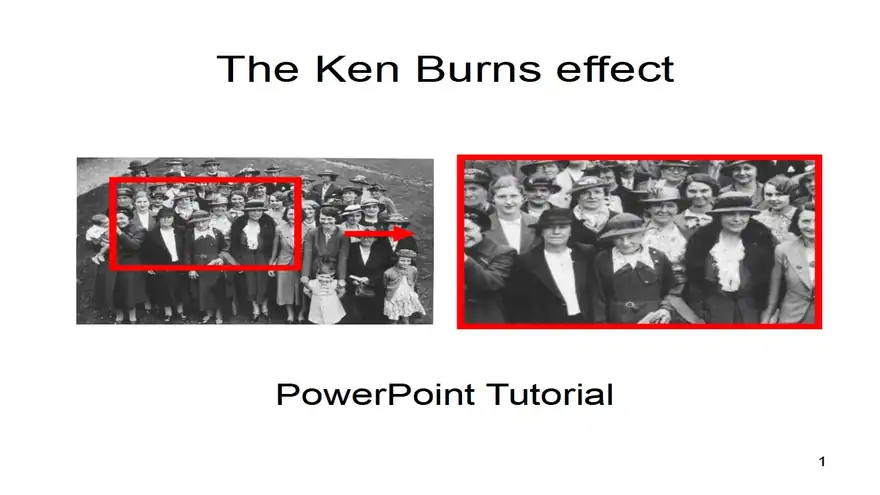 The Ken Burns Effect Template