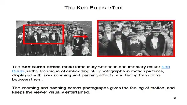 The Ken Burns Effect Template