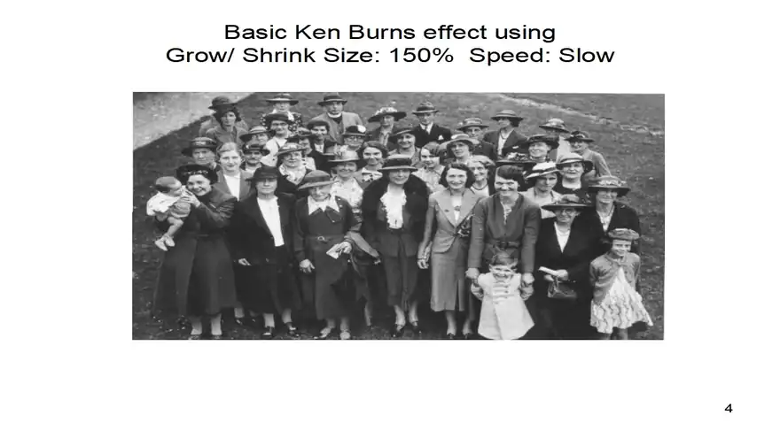 The Ken Burns Effect Template