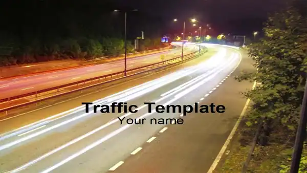 Traffic (Black) Template