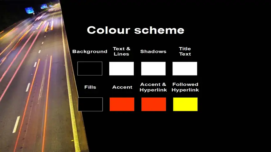 Traffic (Black) Template