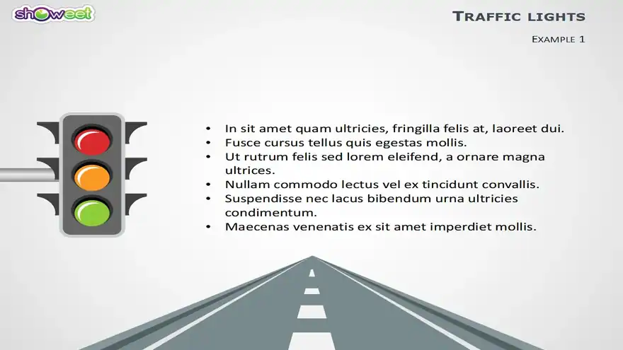 Traffic Lights PowerPoint Template