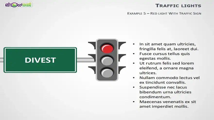Traffic Lights PowerPoint Template
