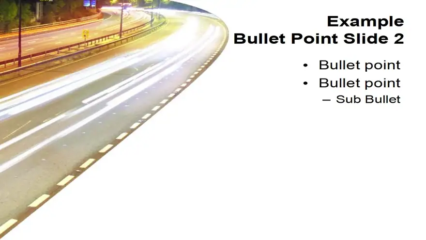 Traffic Template (white)
