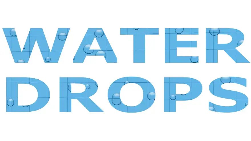 Transparent Letters PowerPoint Template