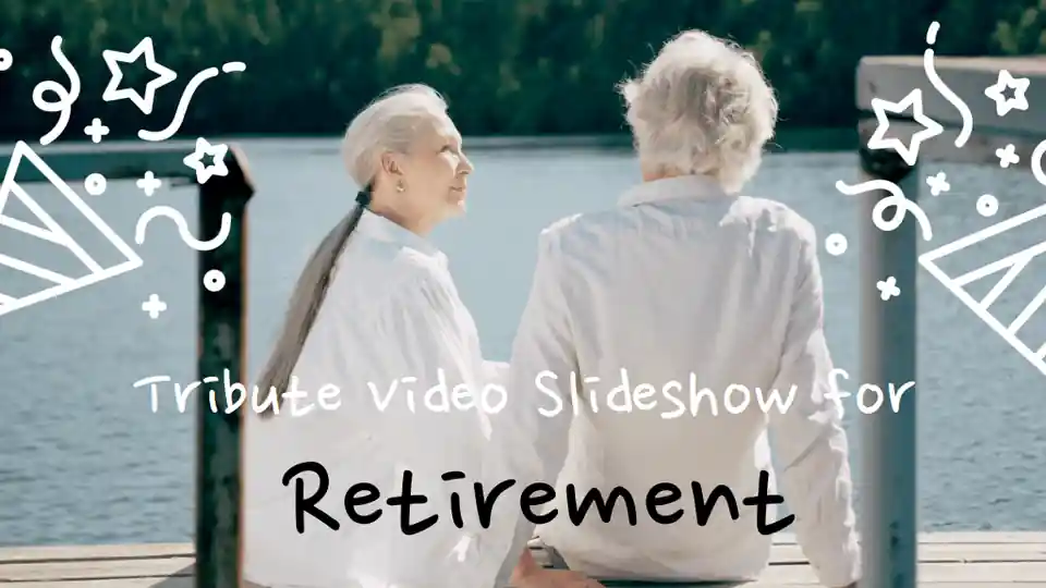 Tribute Video Slideshow for Retirement
