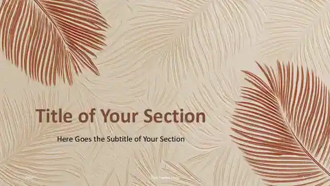 Tropical Serenity Template