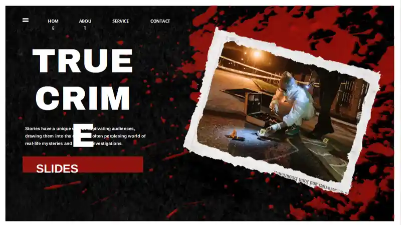 True Crime Slides