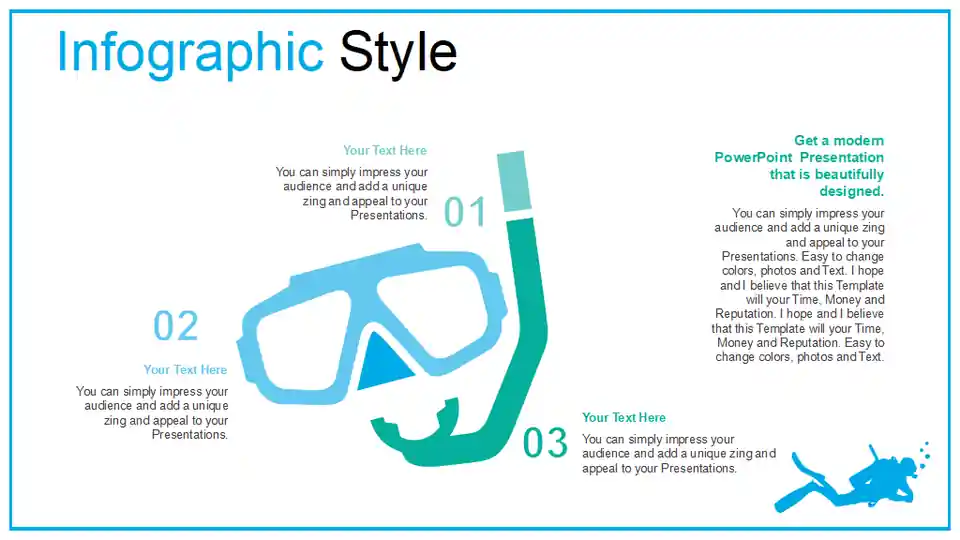 Underwater Scuba Diving PowerPoint Templates
