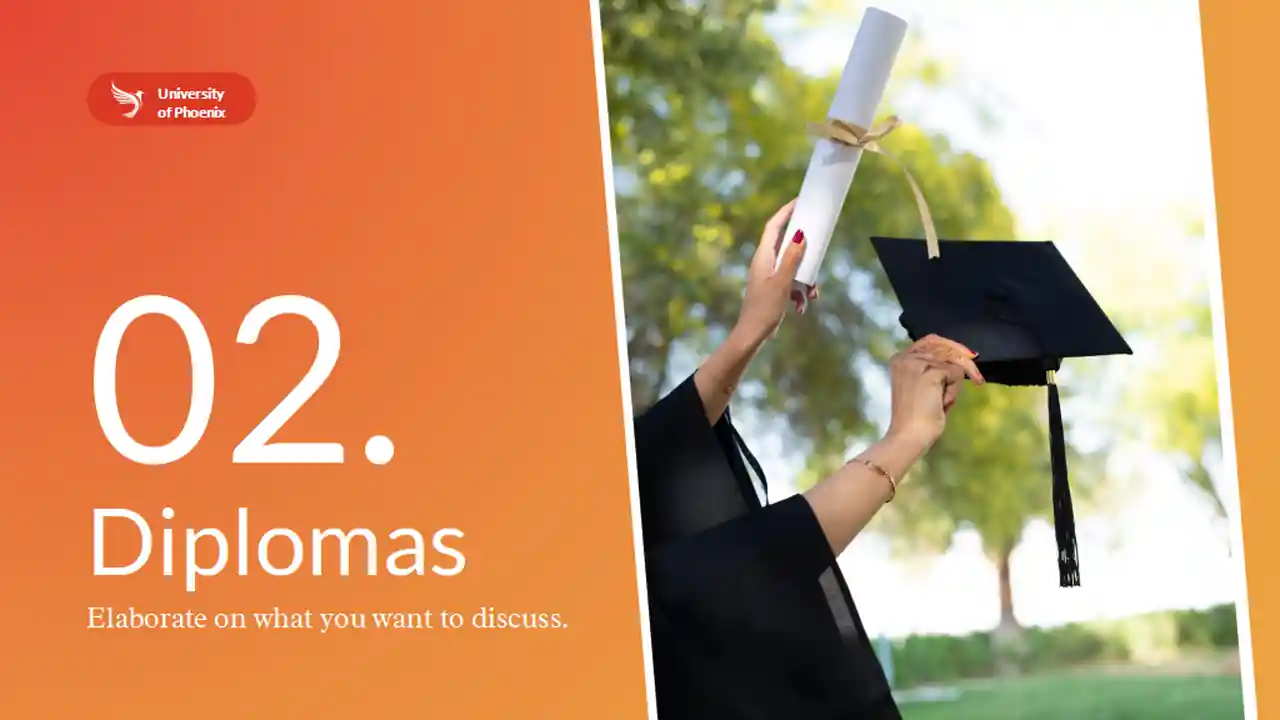 University of Phoenix Diploma Slides
