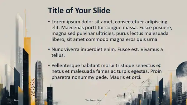 Urban Skyline Template