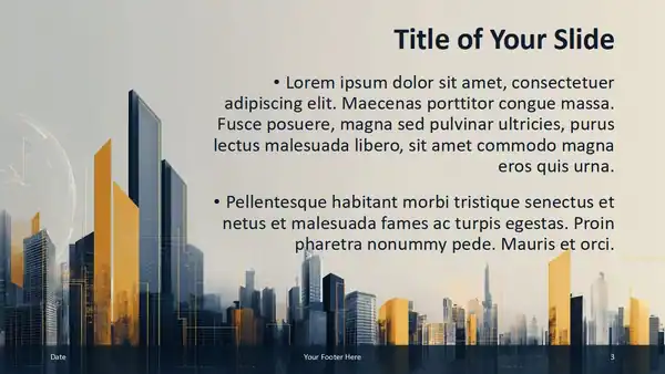 Urban Skyline Template