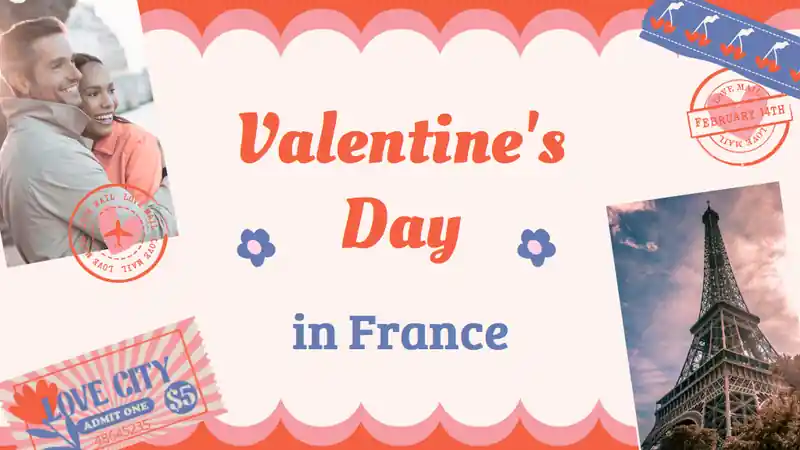 Valentine's Day in France Slides