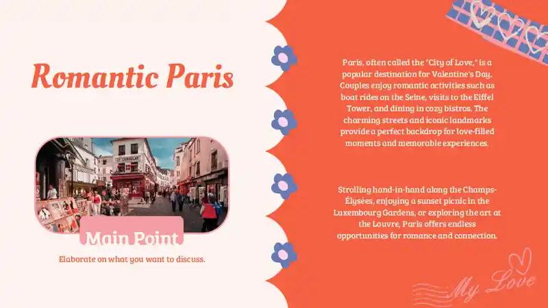 Valentine's Day in France Slides