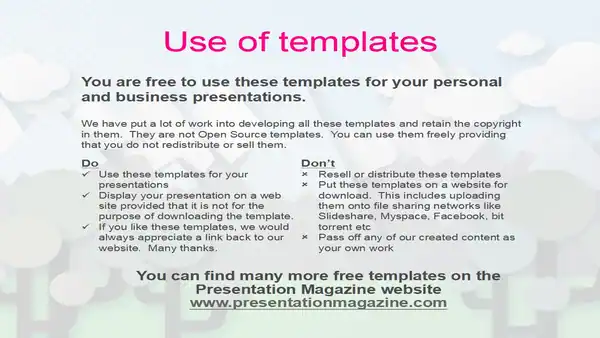 Vector Hills PowerPoint Template