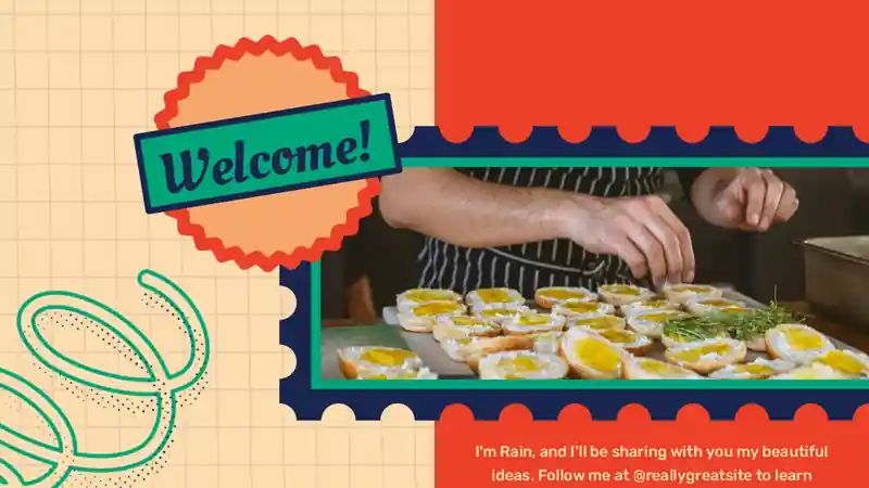 Vintage Food and Beverage Business Slides
