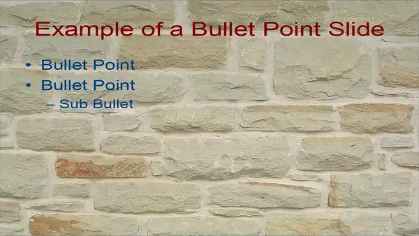 Wall PowerPoint template
