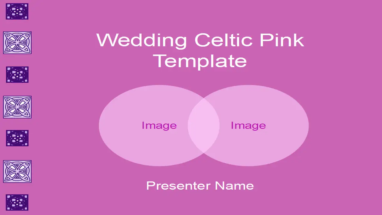 Wedding Celtic Pink Template