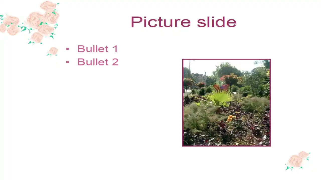 Wedding Flowers 2 template