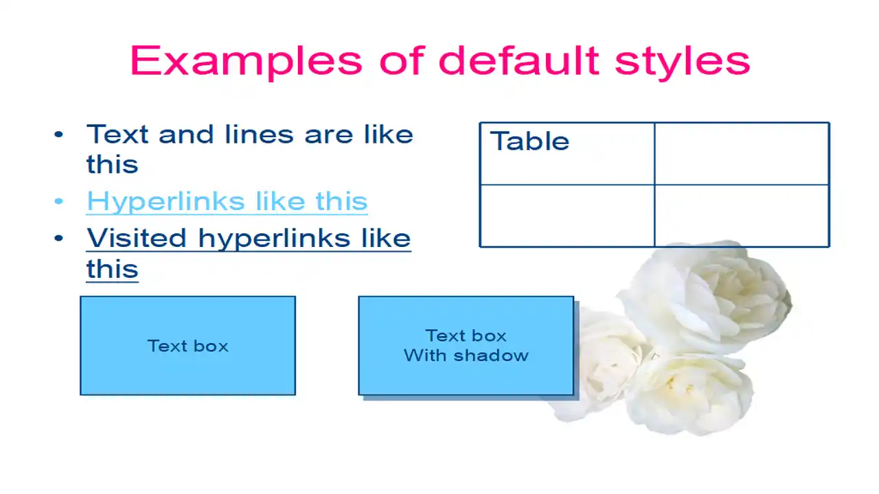 Wedding Flowers Template