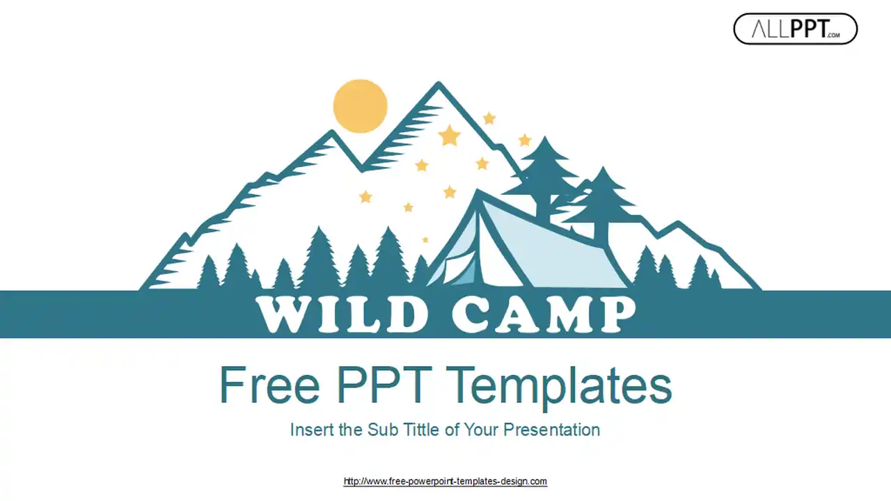 Wild Camp PowerPoint Templates