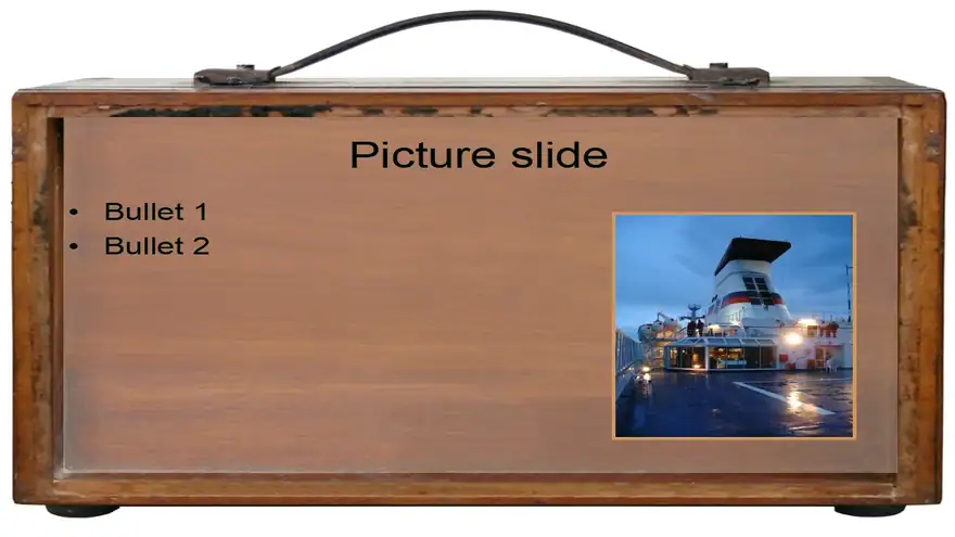 Wooden Briefcase Template