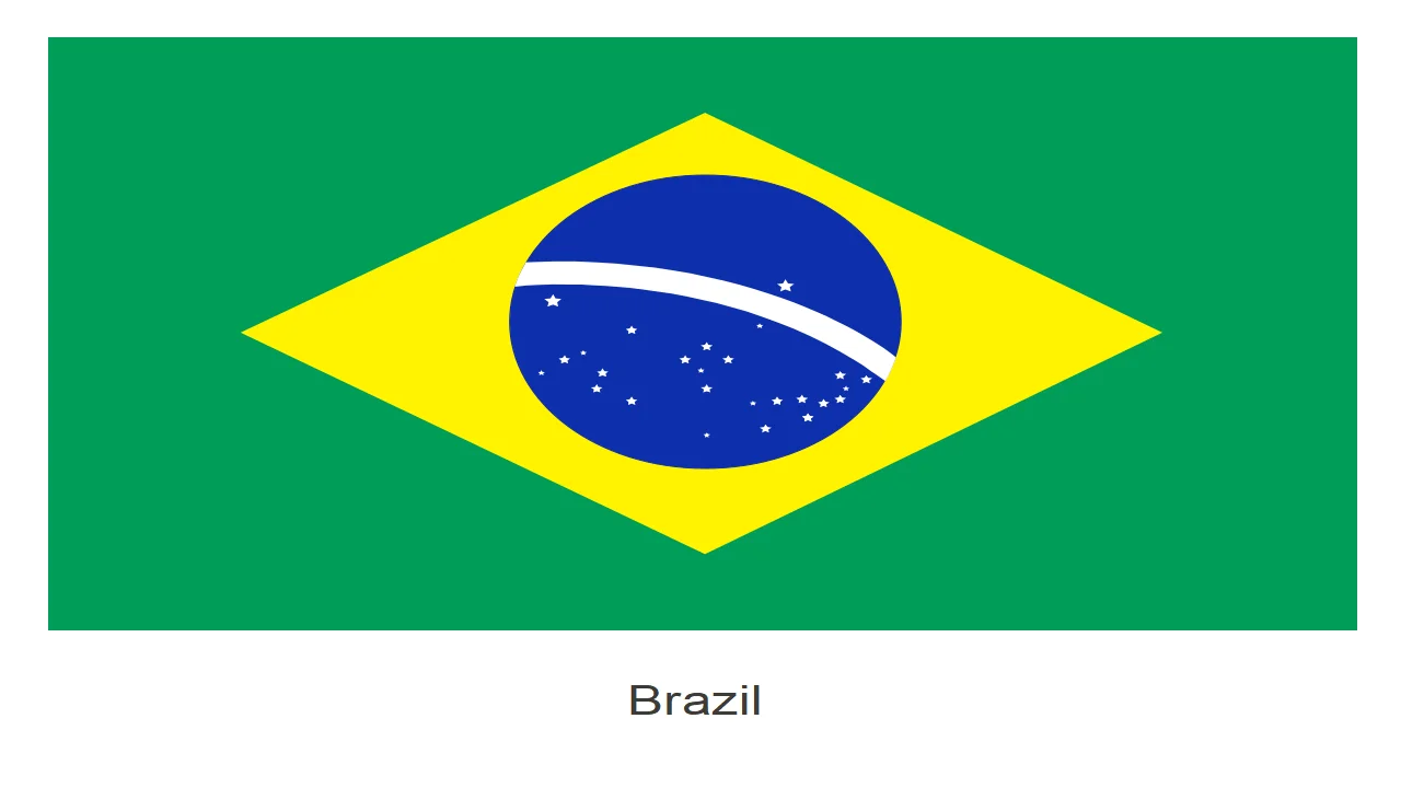 World Cup flags PowerPoint template