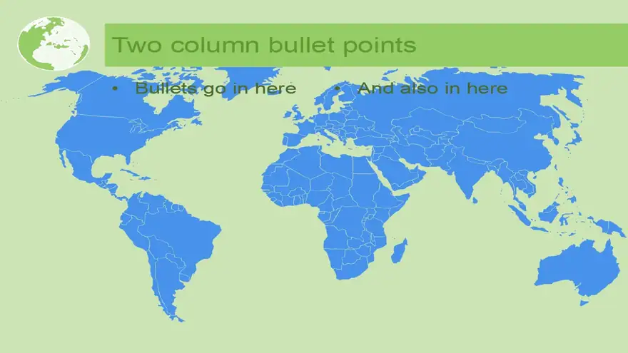 World Green 1 Template