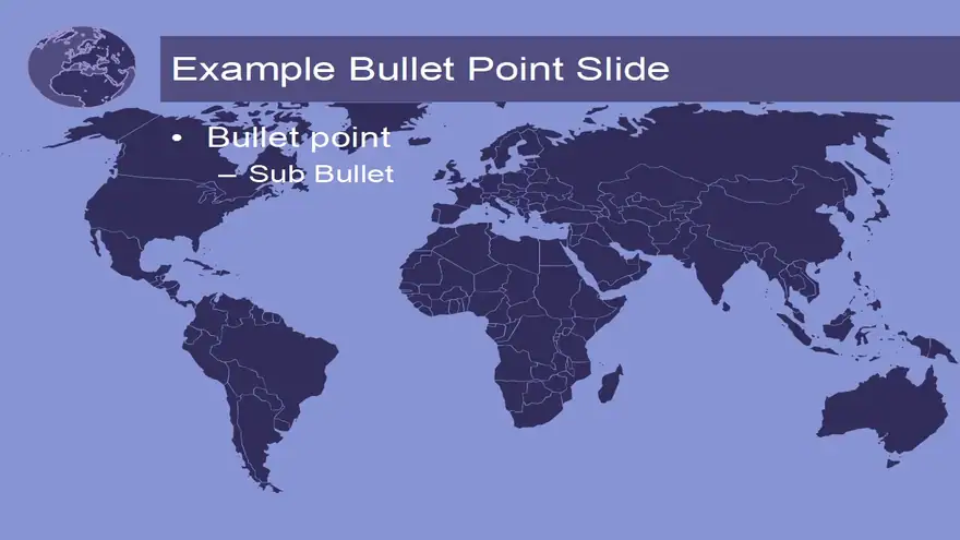World Purple Template