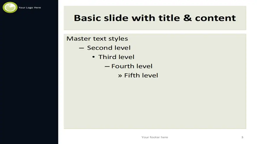 Yet Another Simple Business Template For PowerPoint