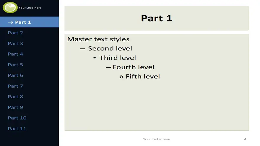 Yet Another Simple Business Template For PowerPoint
