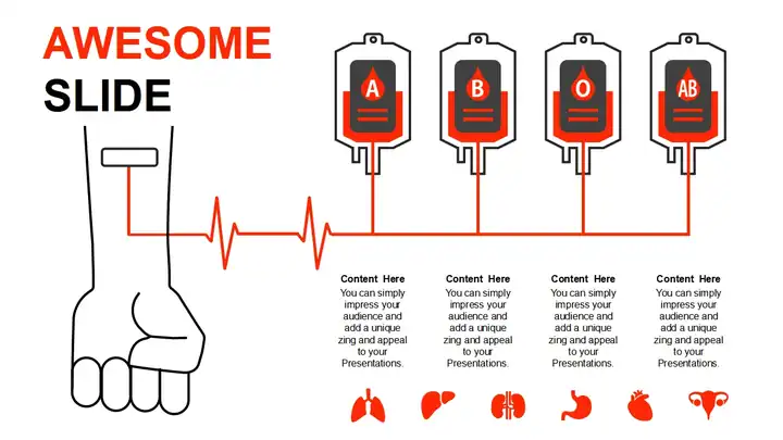 Blood Donation PowerPoint Templates