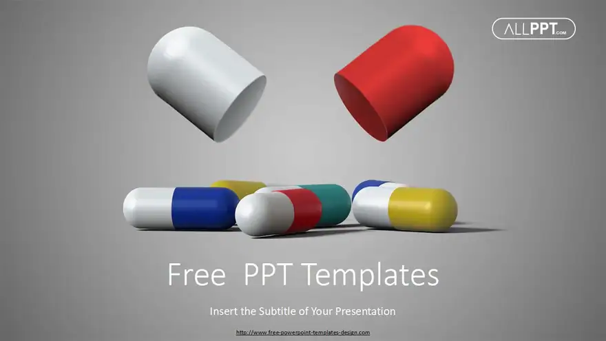Capsules Medication Balancing PowerPoint Templates