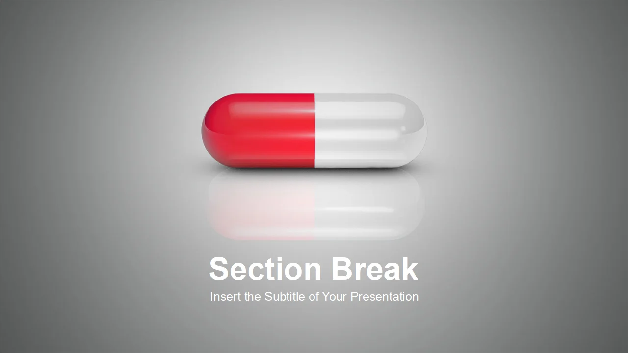Capsules Medication Balancing PowerPoint Templates