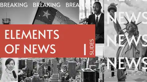 Elements of News Slides
