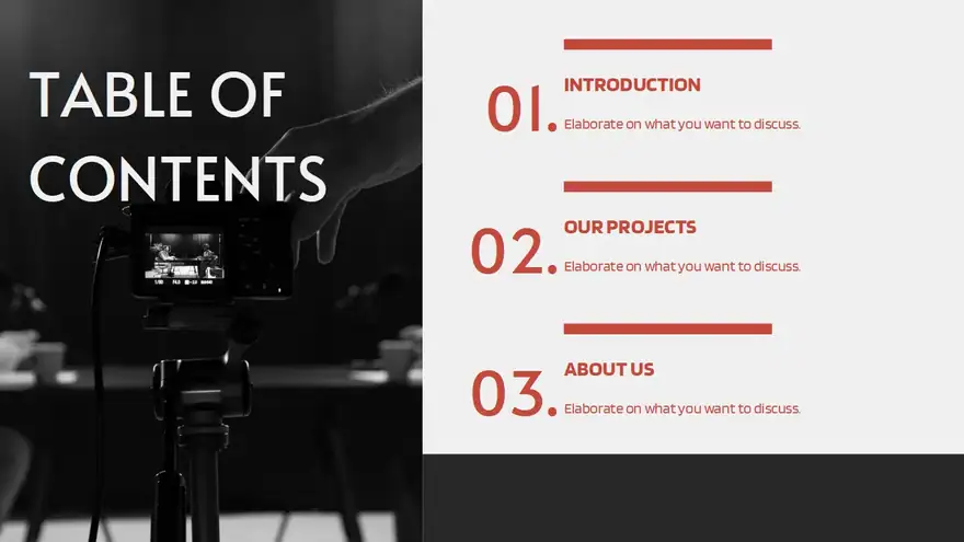 Elements of News Slides